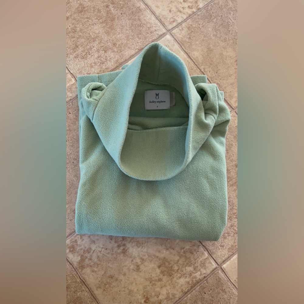 Dudley Stephens Greenpoint Turtleneck in Terry
Fleece Sz S